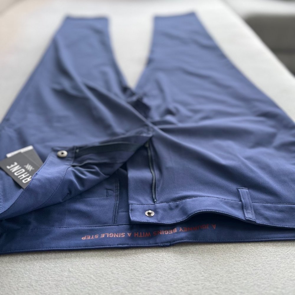 BRAND NEW WITH TAGS /NWT Rhone Commuter chino men slim fit navy blue dress pant - Picture 9 of 9